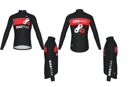 MILREMO Trikot ENDURANCE THERMAL LS, Bündchen, formschlüssig