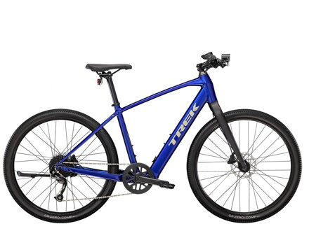 Elektrofahrrad Trek Dual Sport+ 2 2023 blau  