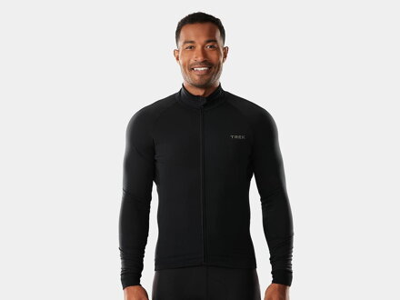Bontrager Trek Circuit Thermo-Langarmtrikot Schwarz
