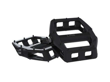 Trek Pedale Line Comp Flat schwarz