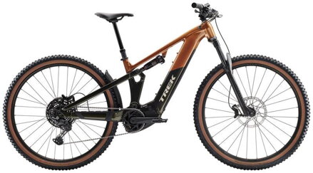 Elektrofahrrad Trek Powerfly+ FS 4 Gen 4 2025 braun olivgrün  