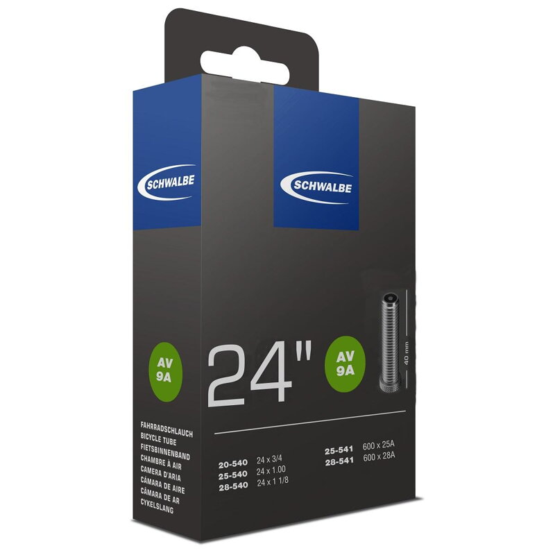SCHWALBE Schlauch 24x3/4 / 1 1/8 AV 40mm SCHWALBE Schlauch 24x3/4 / 1 1/8 AV 40mm