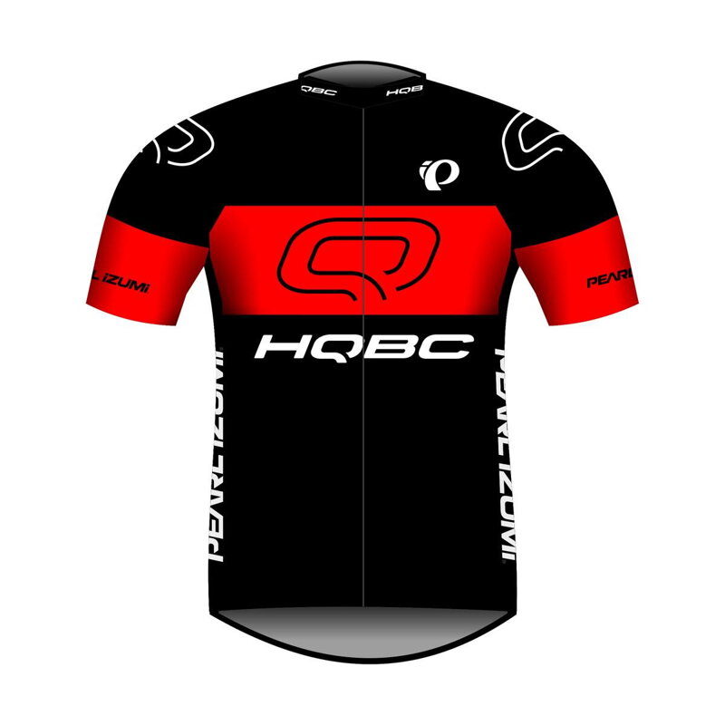 HQBC Trikot QPI TEAM 2021 Kurzarm schwarz/rot HQBC Trikot QPI TEAM 2021 Kurzarm schwarz/rot