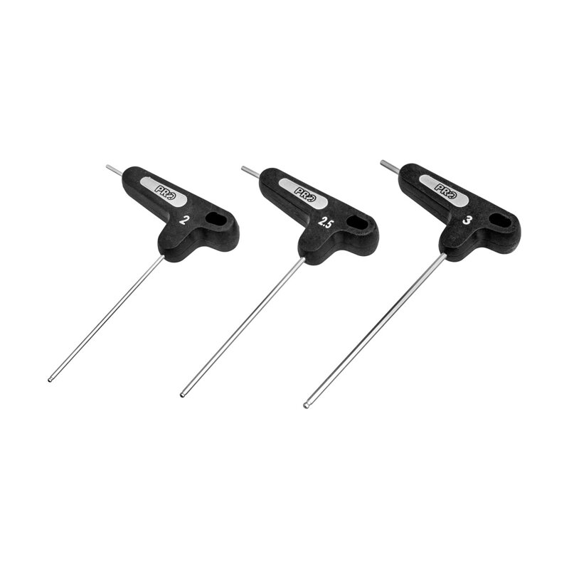 PRO Satz T-Schlüssel 6-kant 2/2,5/3 mm PRO Satz T-Schlüssel 6-kant 2/2,5/3 mm
