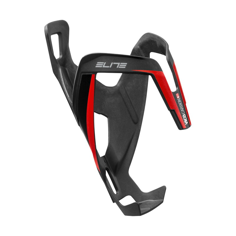 ELITE Korb VICO CARBON schwarz/rot matt ELITE Korb VICO CARBON schwarz/rot matt