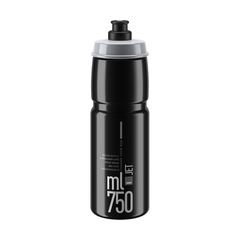 ELITE Trinkflasche JET 750 schwarz ELITE Trinkflasche JET 750 schwarz