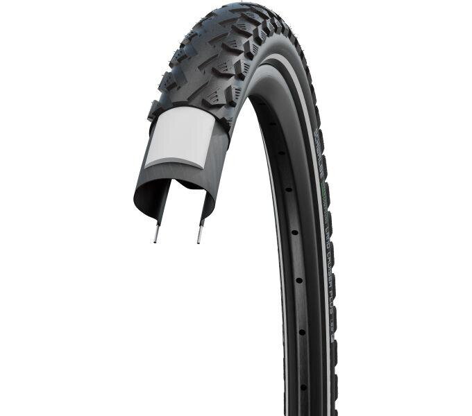 SCHWALBE Reifen LAND CRUISER PLUS (50-622) 28x2,00 Active 50EPI PunctureGuard 1080g Reflex Green SCHWALBE Reifen LAND CRUISER PLUS (50-622) 28x2,00 Active 50EPI PunctureGuard 1080g Reflex Green