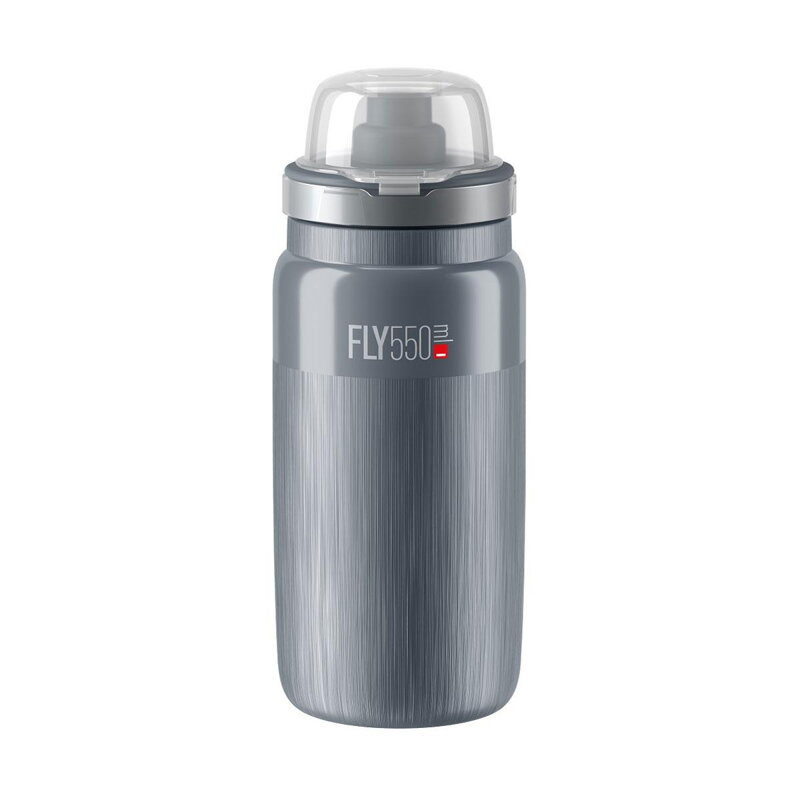 ELITE Trinkflasche FLY MTB TEX 550 grau ELITE Trinkflasche FLY MTB TEX 550 grau
