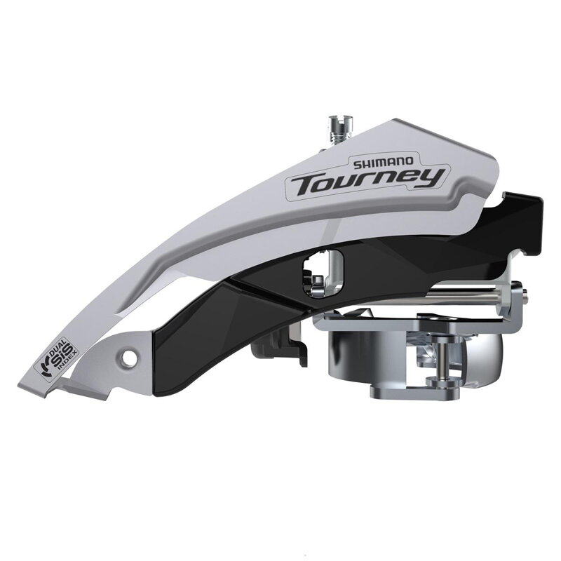 SHIMANO Prešmyk Tourney FD-TY600 3x6/7/8-k. uni ťah Top Swing (34,9/31,8mm) 42z.