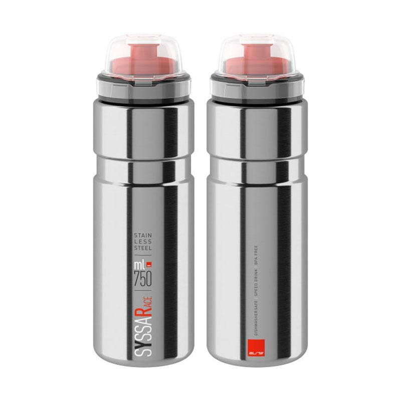ELITE Trinkflasche SYSSA RACE 750 Silber