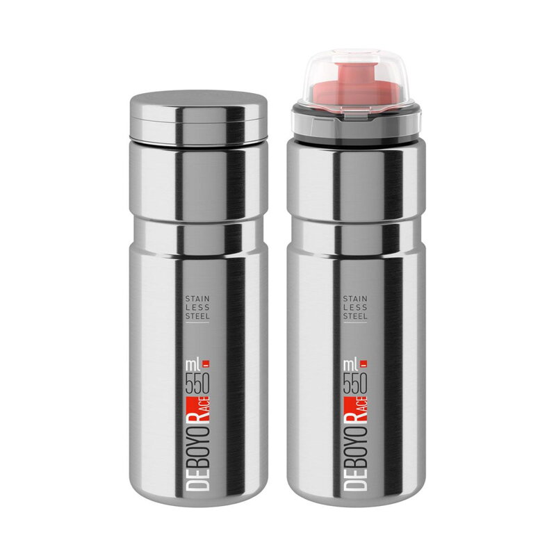 ELITE Trinkflasche DEBOYO RACE 500 Edelstahl 12h