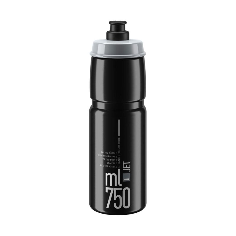 ELITE Trinkflasche JET 750 schwarz
