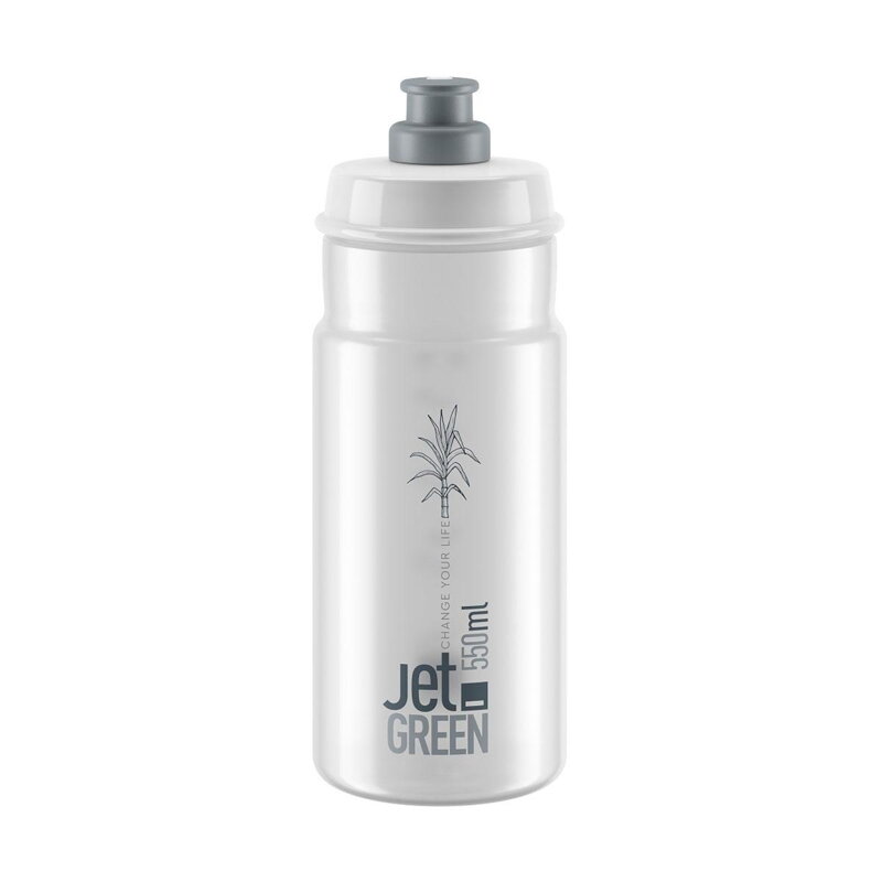 ELITE Trinkflasche JET GREEN 550 transparent