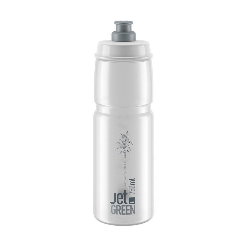 ELITE Trinkflasche JET GREEN 750 transparent