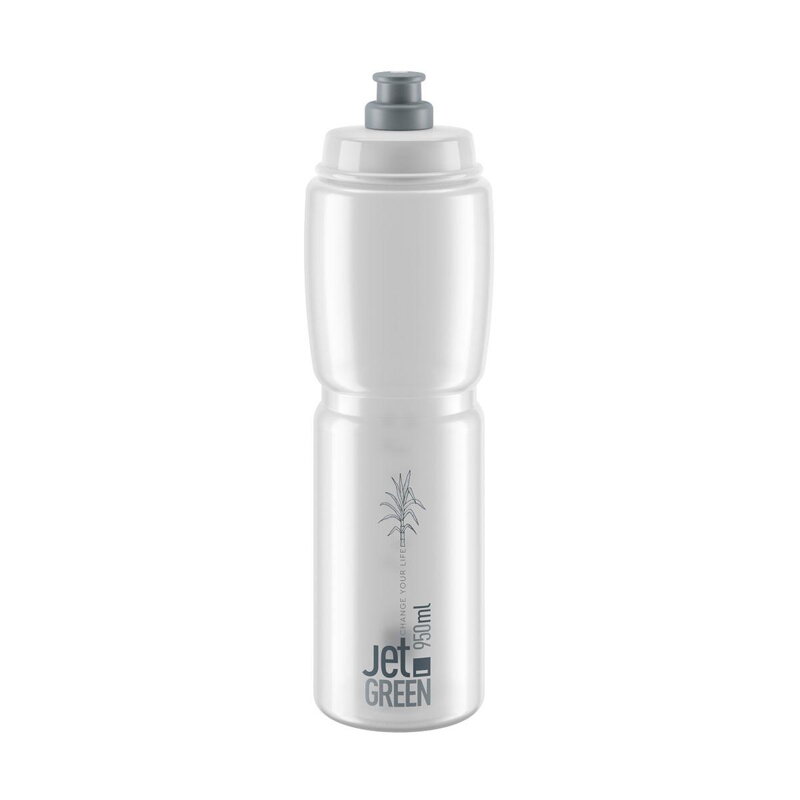 ELITE Trinkflasche JET GREEN 950 transparent