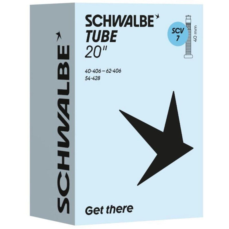 SCHWALBE Duša SCV7 (40/62-406) 20x1.60–2.45 SCV 40mm 145g