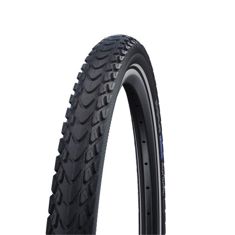 SCHWALBE Reifen MARATHON MONDIAL (42-622) 28x1,60 Leistung 67EPI RaceGuard 670g Schwarzer Reflex