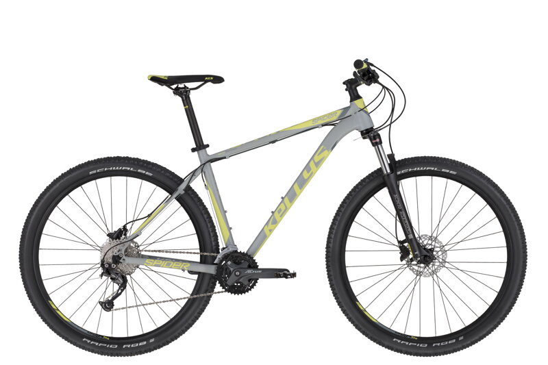 KELLYS Spider 70 Grey Lime S 27.5" KELLYS Spider 70 Grey Lime S 27.5"