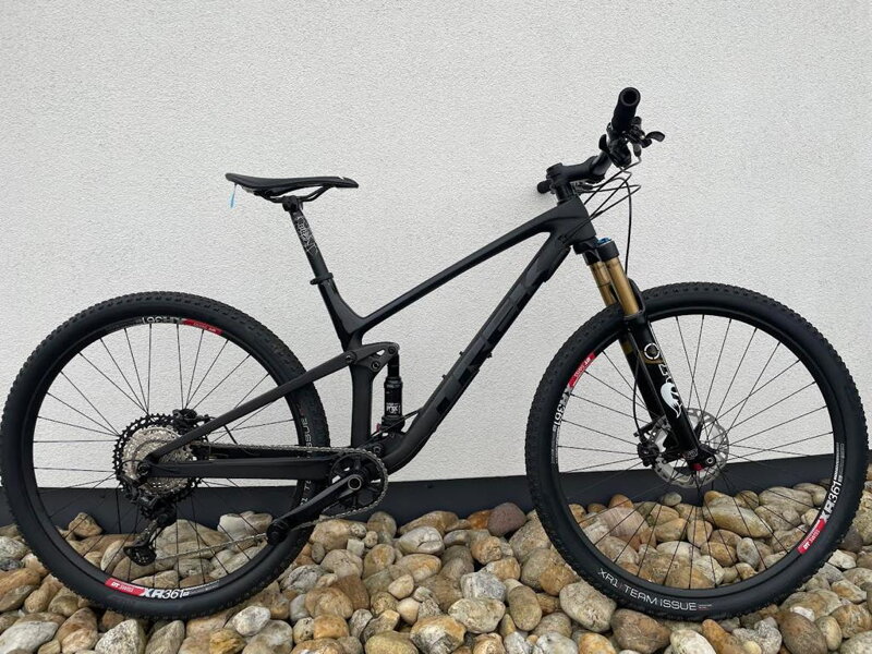 Fahrrad Trek Top Fuel Carbon schwarz Fahrrad Trek Top Fuel Carbon schwarz