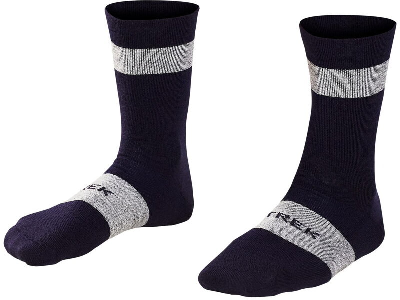 Bontrager Socken Trek Race Crew Merinowolle blau Bontrager Socken Trek Race Crew Merinowolle blau